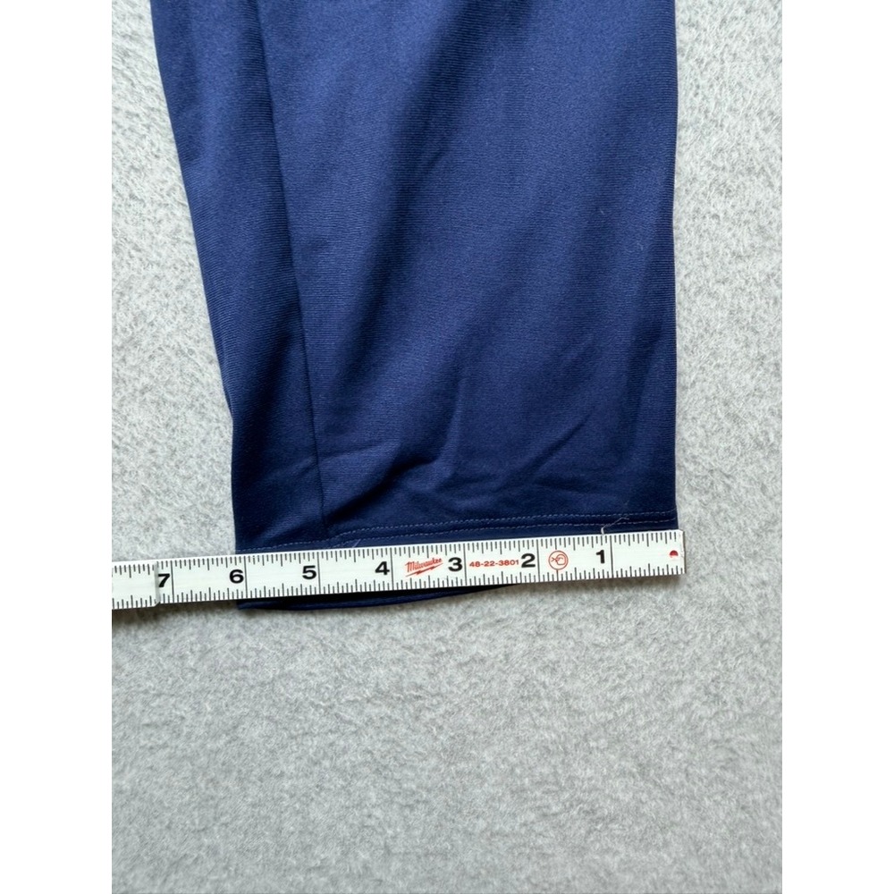 Nike Dri-FIT Kids Navy Blue Athletic Training Pants Swoosh Logo Size Medium M - Picture 2 of 8